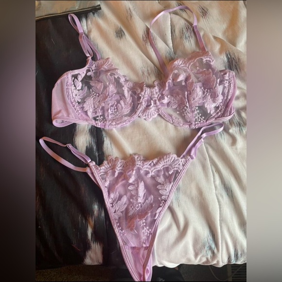 Blue Lace Women's Intimate by Shein - Picture 9 of 10